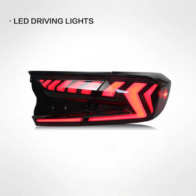 Car taillight For Honda Accord 10th 2018 2019 2020 2021 Tail light LED Tail Lamp Daytime Running Light Automotive Accessories view 6