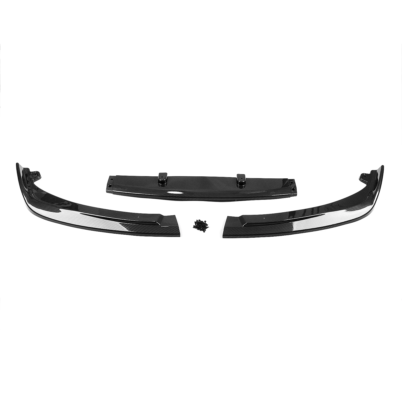 For Lexus IS F 2008-2014 Front Bumper Lip Spoiler Carbon Fiber Look/Gloss/Matte Black Air Dam Lower Splitter Blade Protector