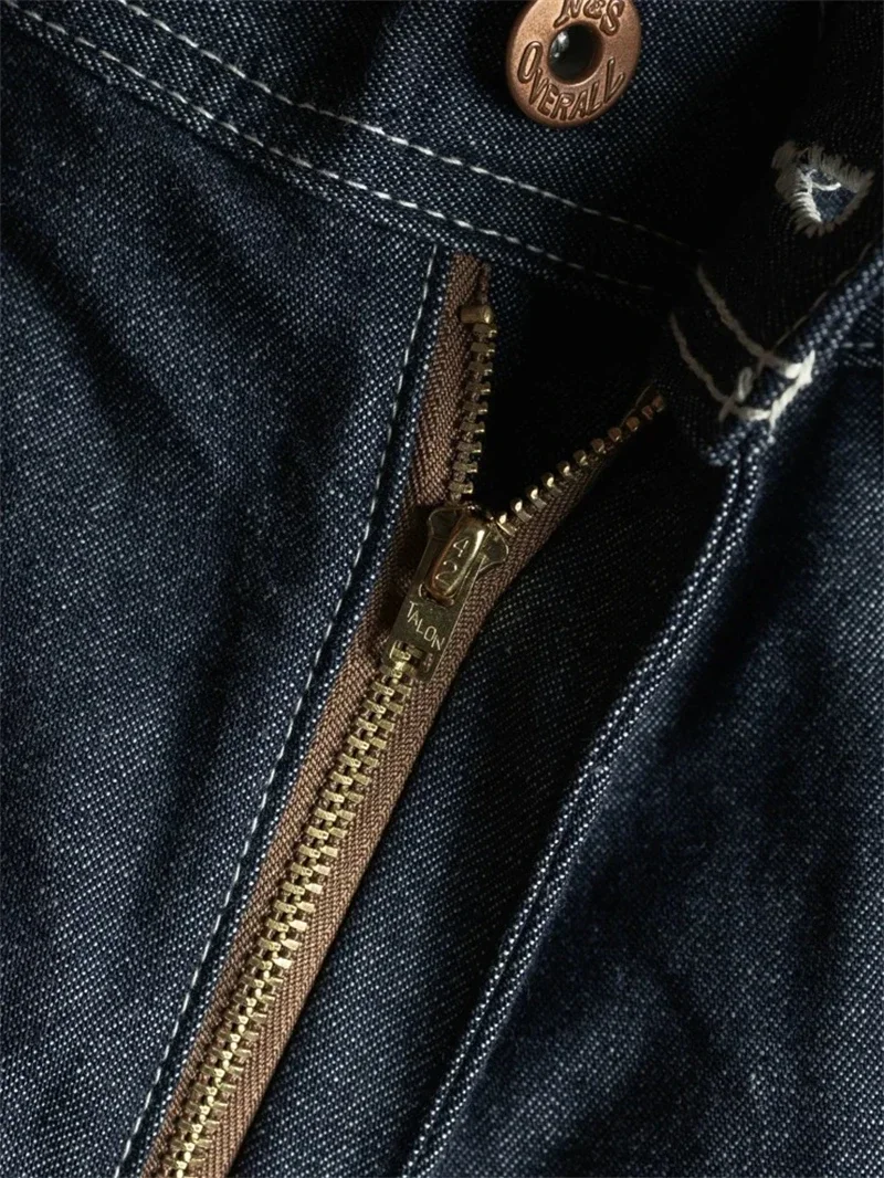 غير المخزون 1950s الدينيم الرسام السراويل الأمريكية خمر ملابس العمل جان السراويل فضفاضة مستقيمة تناسب