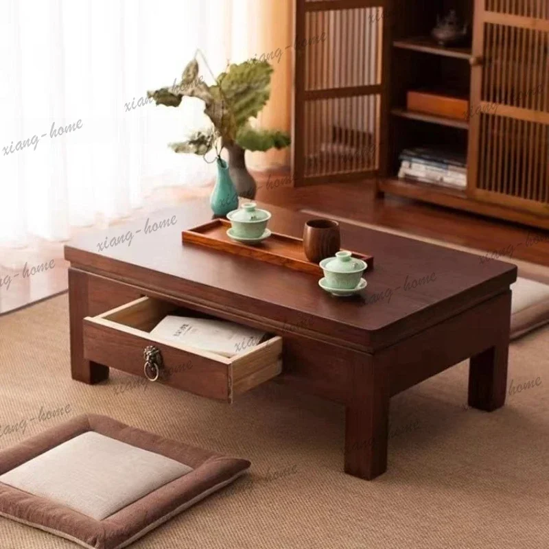ljy Low Table Coffee Tables Home Furniture Balcony Bedroom Coffee Tables Homestay Wooden Furniture Einen Couchtisch MH40CJ