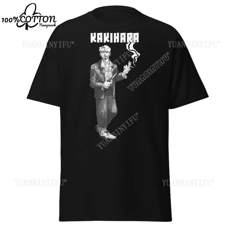 تي شيرت Ichi the Killer Kakihara تي شيرت فيلم رعب ميرش عبادة الأفلام الكلاسيكية قطن عتيق برقبة مستديرة ملابس الشارع الشهير تي شيرت بأكمام قصيرة #2