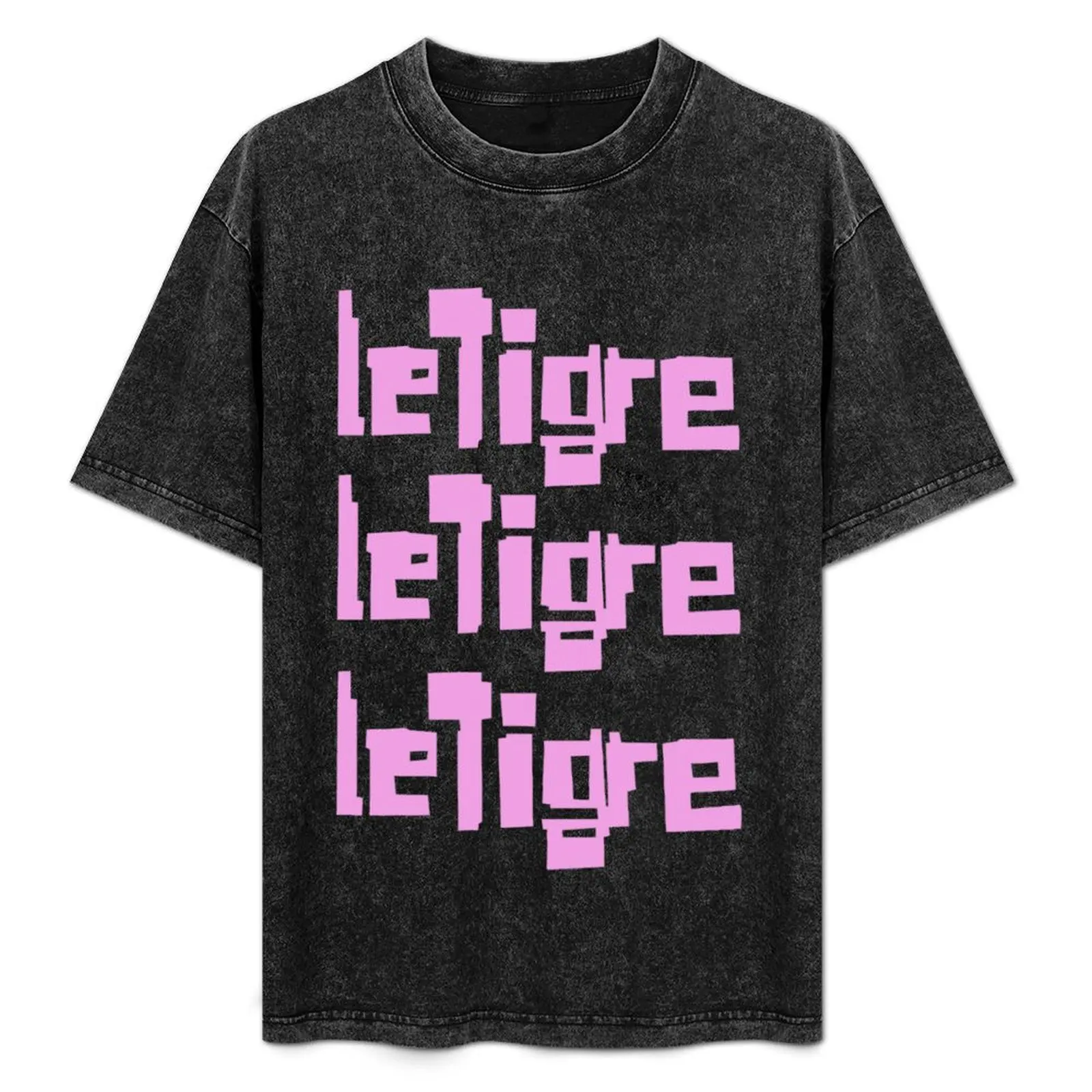 LE TIGRE DESIGN Classic T-Shirt graphic t shirt vintage plus size clothes mens t shirts