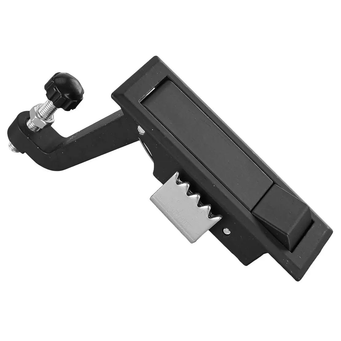 39133954 Black Zinc Alloy Flat Push Type Door Latch Bounce Lock fit for Ingersoll Rand Air Compressors Distribution Cabinet