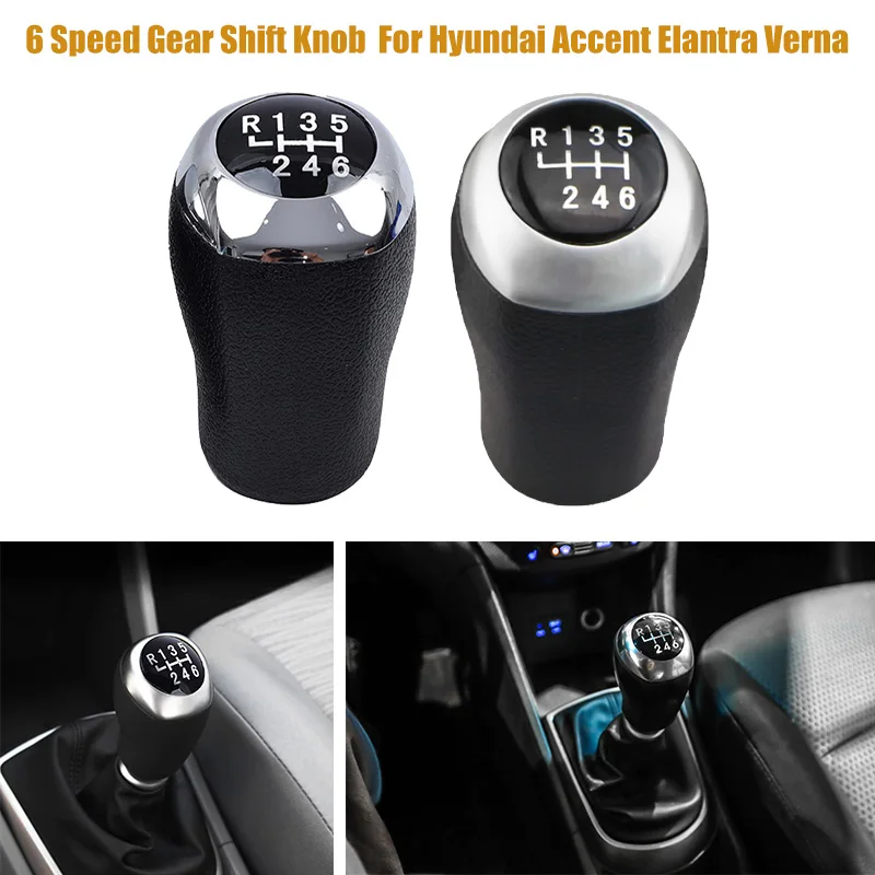 

Автомобильная ручка переключения передач для Hyundai Verna Accent Solaris Elantra 1.8L 2.0L, 6-скоростной ручной рычаг переключения передач, аксессуар для ручки