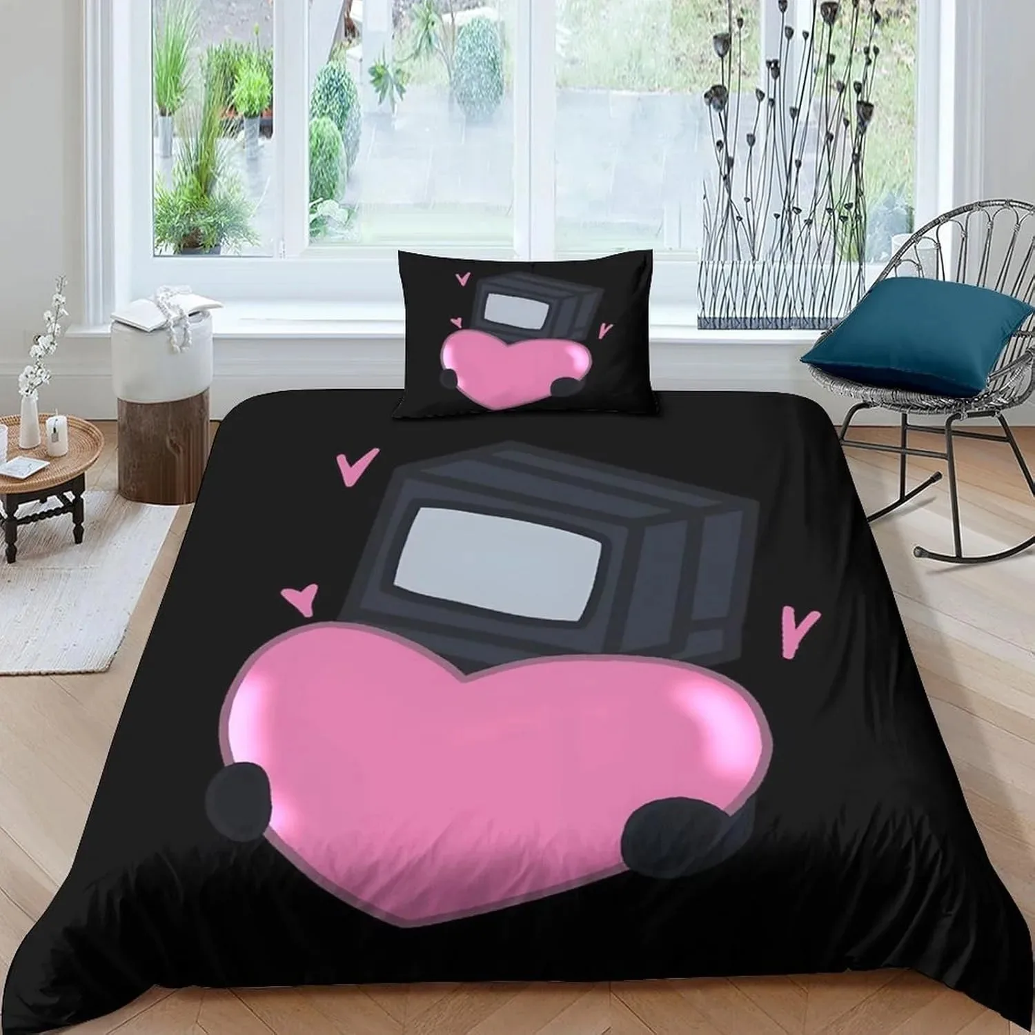 

Game Skibidi Toilet Duvet Cover Pillowcase Bedding Set Adult Boys Girls Bedroom Decoration Children Gift Single Double Size