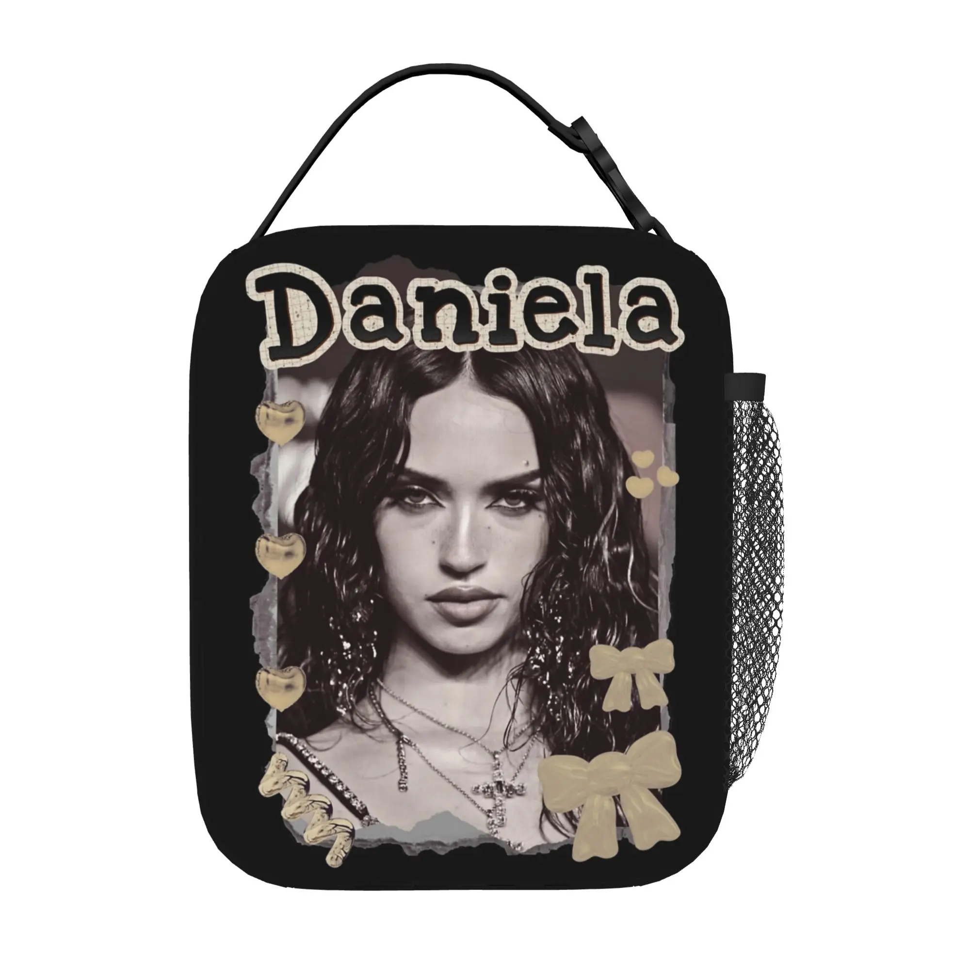 Daniela Katseyes Kpop Girl Group Thermal Insulated Lunch Bag for Travel  Portable Food Container Bags Cooler Thermal Lunch Boxes
