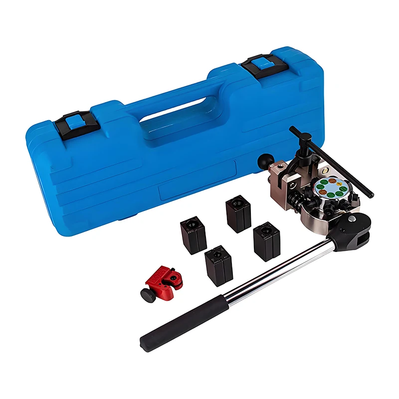 Automatic brake tube expansion and reaming tool for 45 degree reaming Single and double brake tube Vehicle tool
