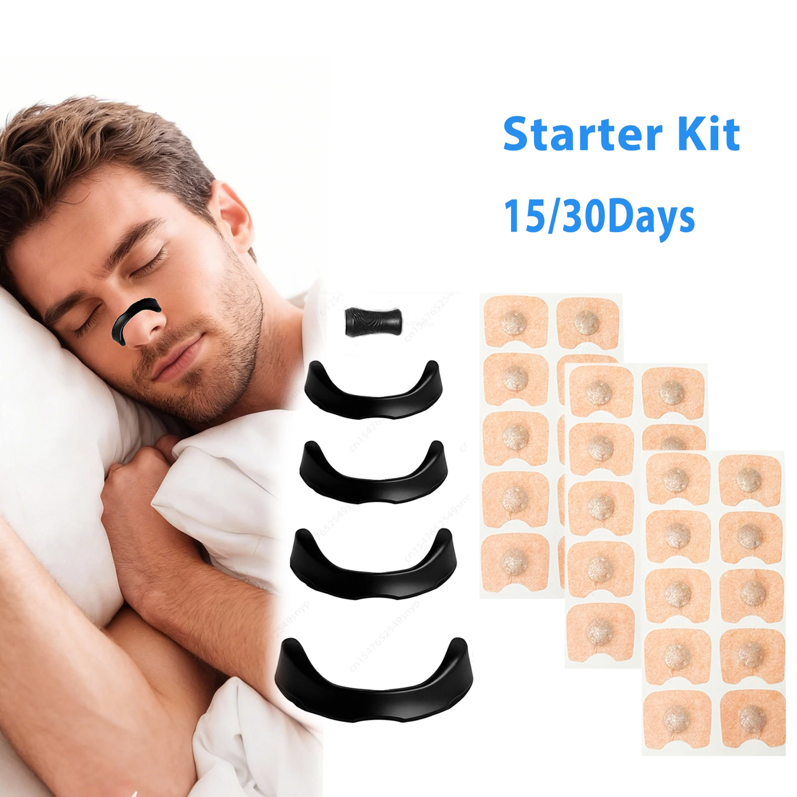 Sport Nasal Breathing Dilator Kits Sleep Nasal Strips Nose Breathe Better Sleeping Anti Snoring Magnetic Nose Clip Nasal Strips