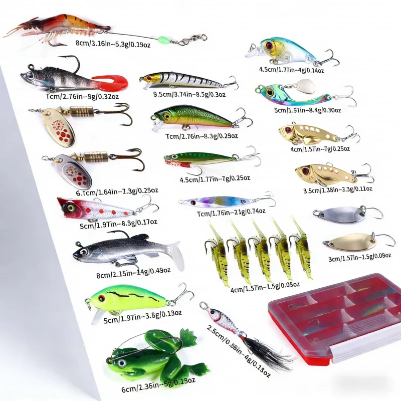 

Набор светящихся блесен-приманок для дальнего заброса, жесткая приманка для баса и окуня, универсальная бионическая приманка для пресной и соленой воды