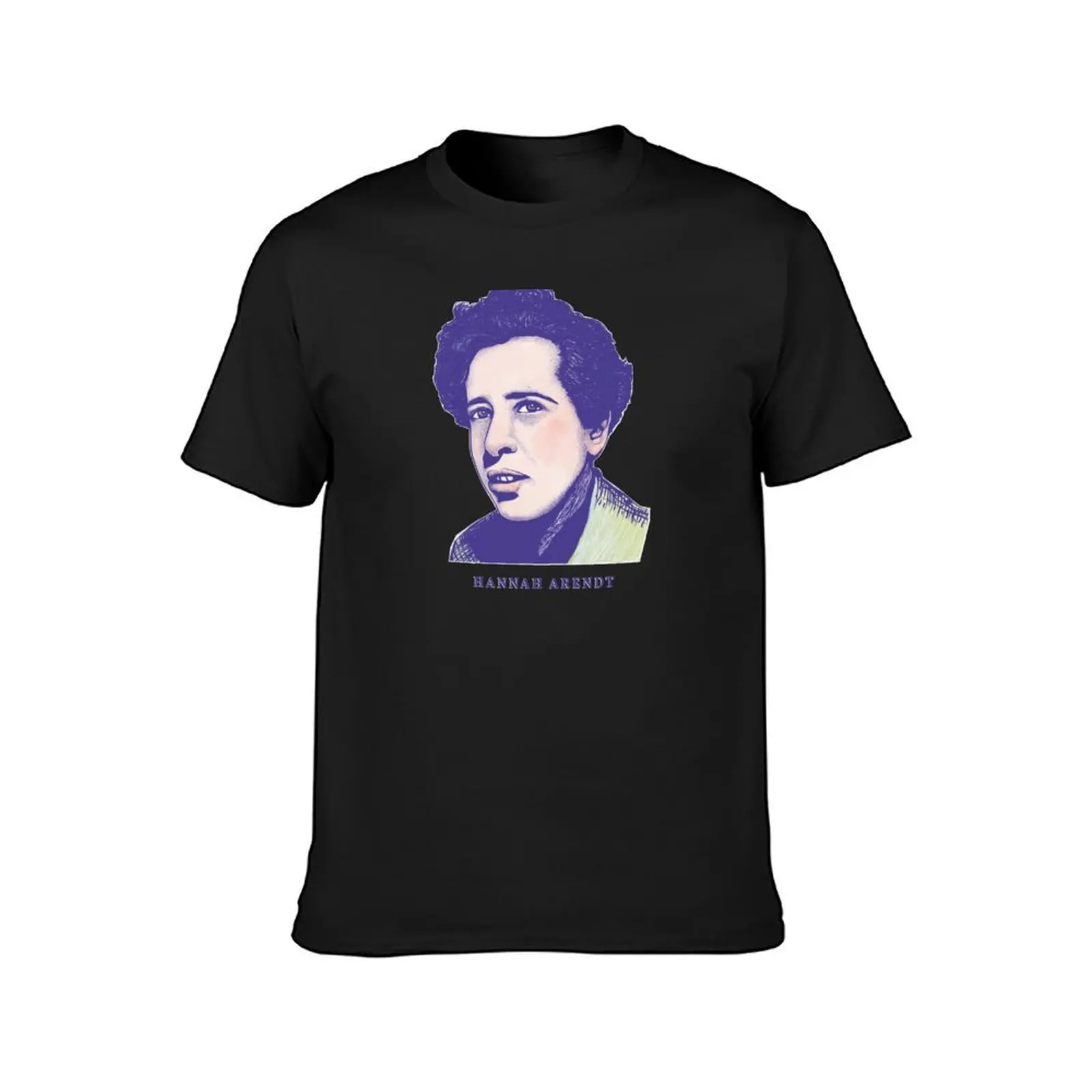 Hannah Arendt T-Shirt vintage customs hippie clothes sports fans t shirt men