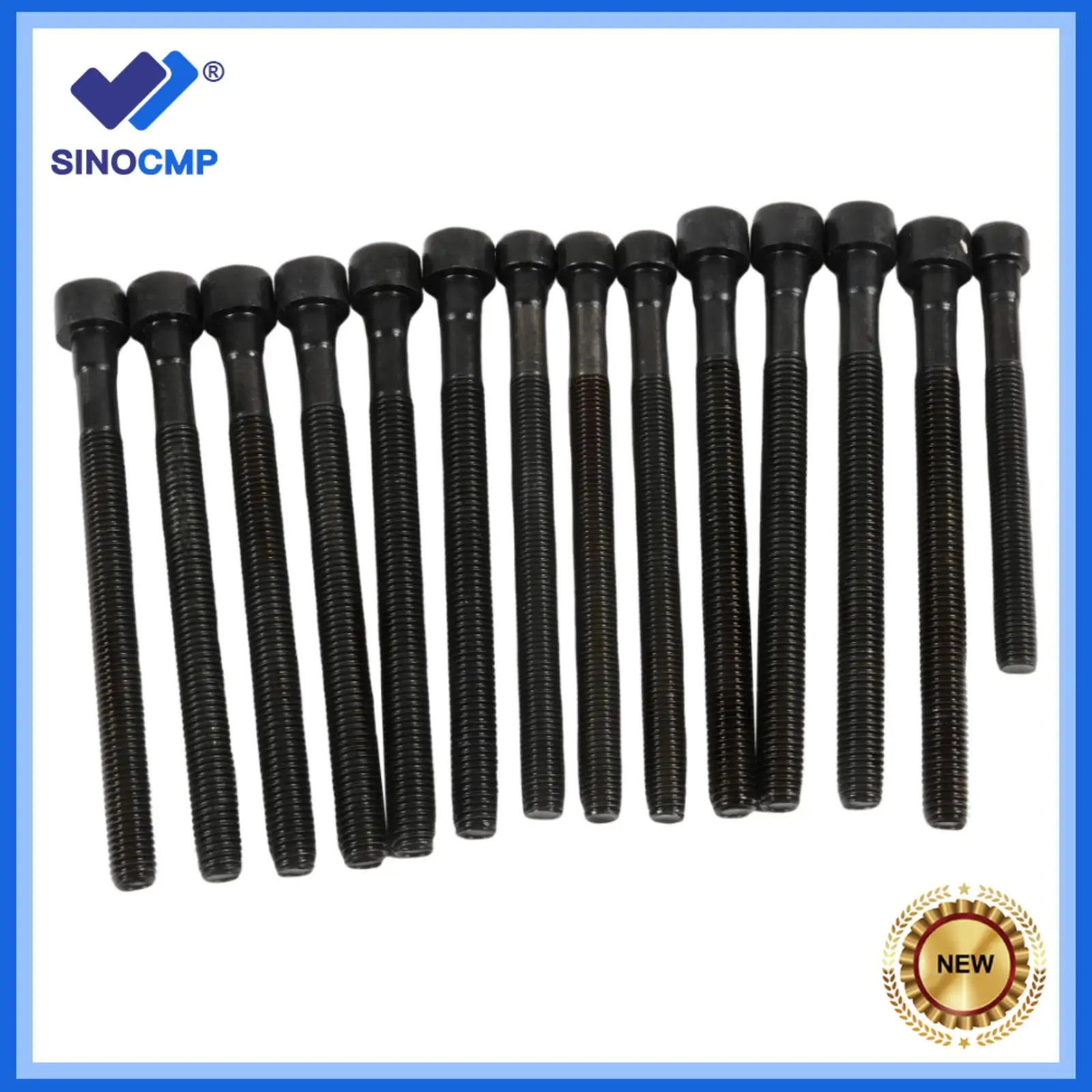 

14pcs Engine Cylinder Head Bolt Set For BMW 328i 530i X3 E90 E60 E83 E70 N51 N52 N55 3.0L 11122165470 1112216547 Car Accessories