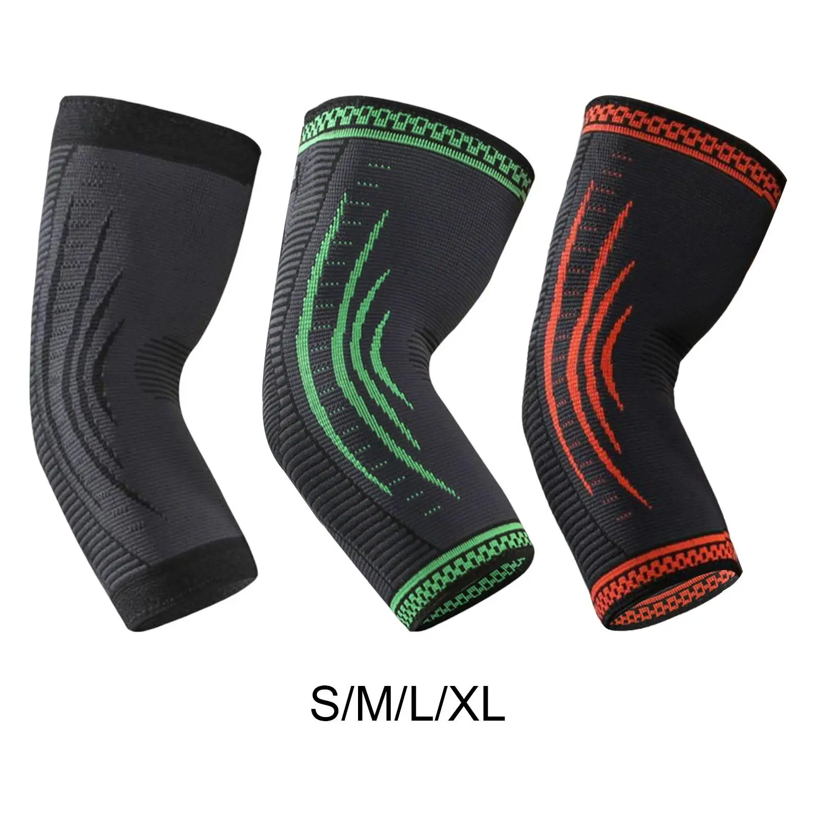 나일론 팔꿈치 버팀대 팔 지지대 랩 보호대 야구 남성 압축 슬리브