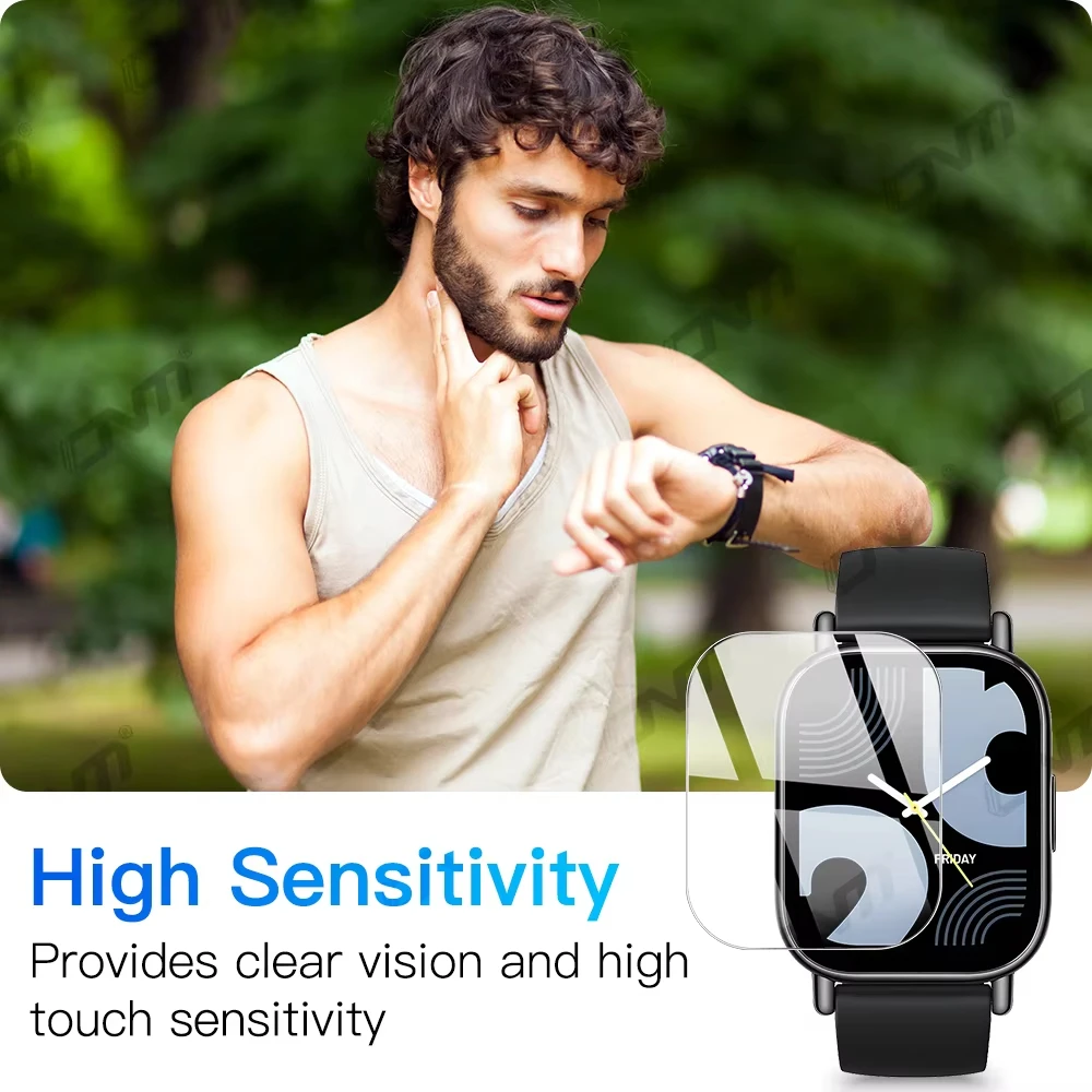 1-5Pcs Tempered Glass For Xiaomi Redmi Watch 5 Active/Lite Accessories HD Clear Screen Protector Film for Mi Redmi Watch 5 Lite view 6