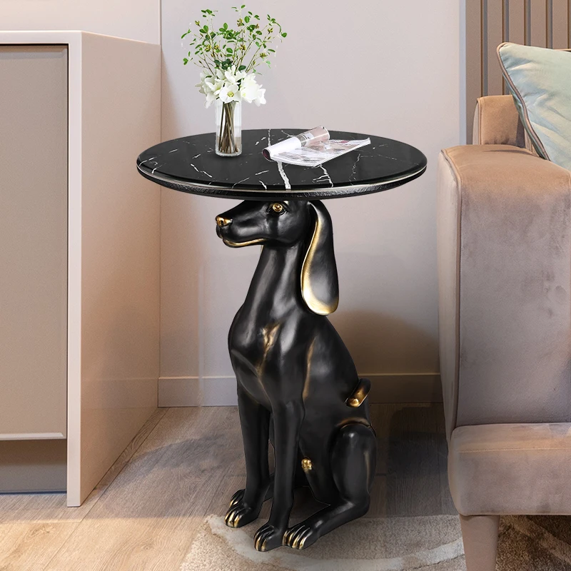 

Home Decor Sculptures Decoration Accessories A Few Floor Decorations By The Dog's Round Table Living Room Resin Animal Statues