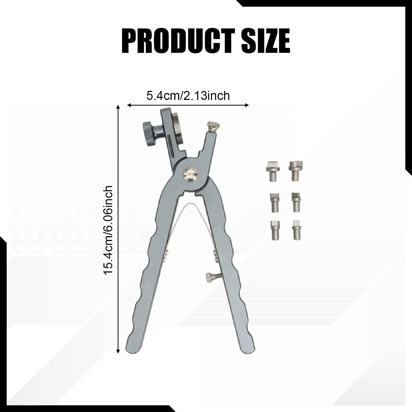 

Кусачки для резки кожаных ремешков для часов, ручной инструмент, плоскогубцы для пробивания отверстий, с эргономичной ручкой