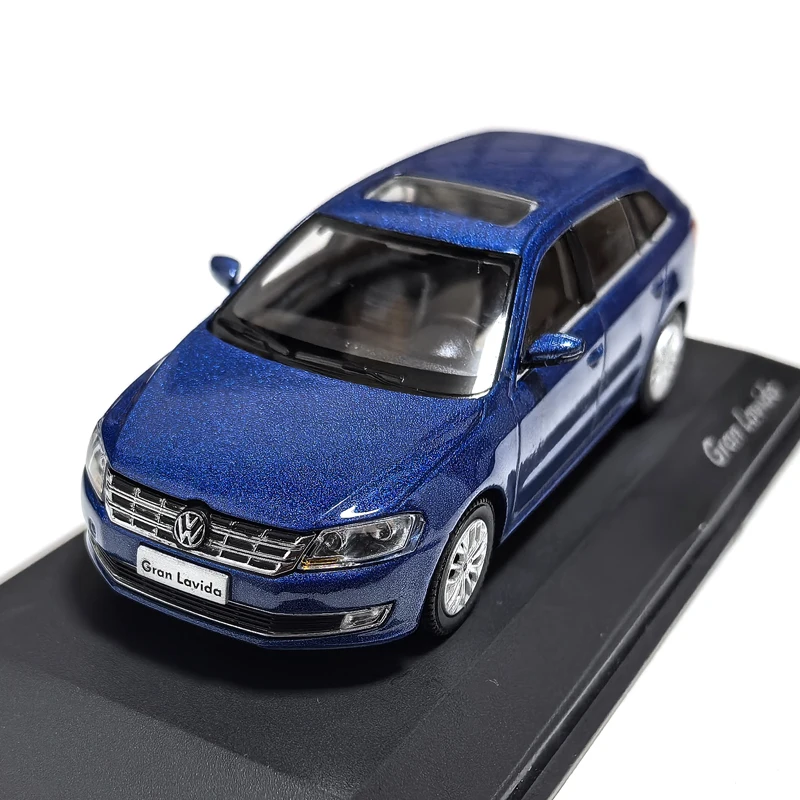 

Литой под давлением масштаб 1:43, Шанхайский Volkswagen GranLavida, модель автомобиля из сплава, Коллекционная игрушка, подарок, сувенир, украшение для дисплея