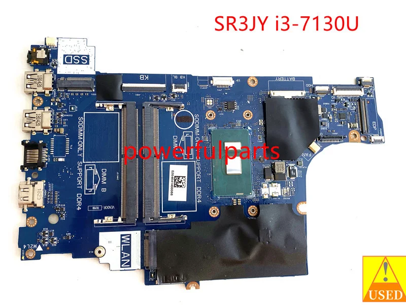 

For DELL Inspiron 15 5570 Motherboard CAL60 LA-F114P i3-7130U I3-8130U 065W50 0H0WK9 Working Good