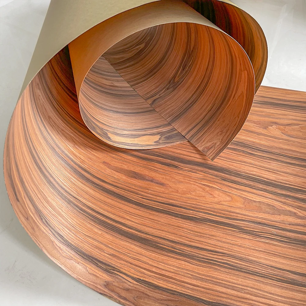 OMUKI Self Adhered Adhesive backing Wood Veneer Furniture Wardrobe Table Car interior Speaker Guitar Handmade DIY Wooden Crafts