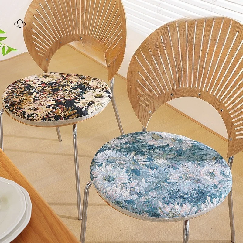 1 قطعة وسادة تاتامي مستديرة قابلة للإزالة مع سحاب ديكور المنزل وسادة كرسي الطابق لينة عدم الانزلاق مقعد حصيرة yez자 Куعة كوسينو Sedia ÁagamıСМТСМГБГБГБГМТСМТСМАВГБГМАВМТСНТМАВМТНТ #3