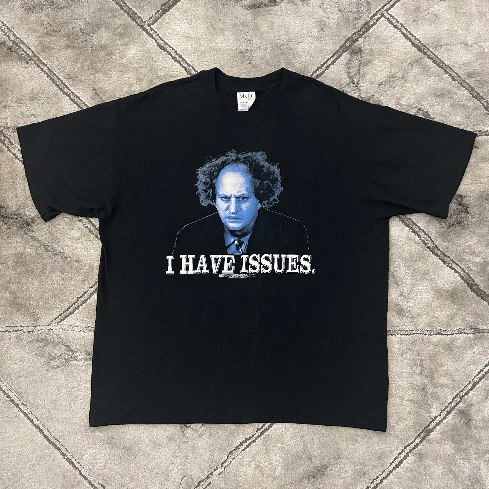 Vintage The Three Stooges Larry ‘I Have Issues’ Promo T Shirt  XL Mens 2002 Y2K