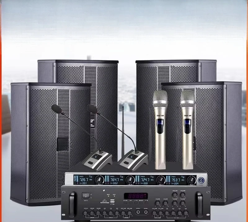 

Professional large, medium and small conference room audio set, dance room,classroom, multi-function hall, wall-mounted speakers