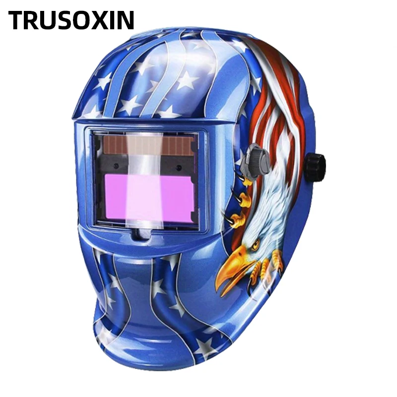 battery/Solar Power Auto Darkening TIG MIG MMA MAG KR KC Electric True color Welding Mask/Helmets/Welder Glasses for Welder