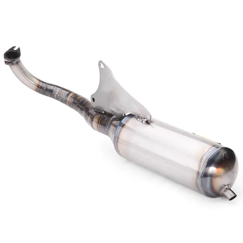 Full Exhaust System, Muffler For JOG2 JOG90 JOG50 JOG 2T EX Poche Scooter, V8
