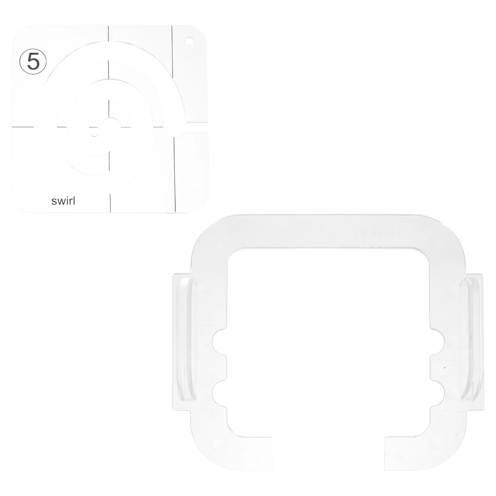 

1Set Professional Patchwork Ruler Acrylic Sewing Template DIY Craft Projects Highly Transparent Design Smooth Edging Durable