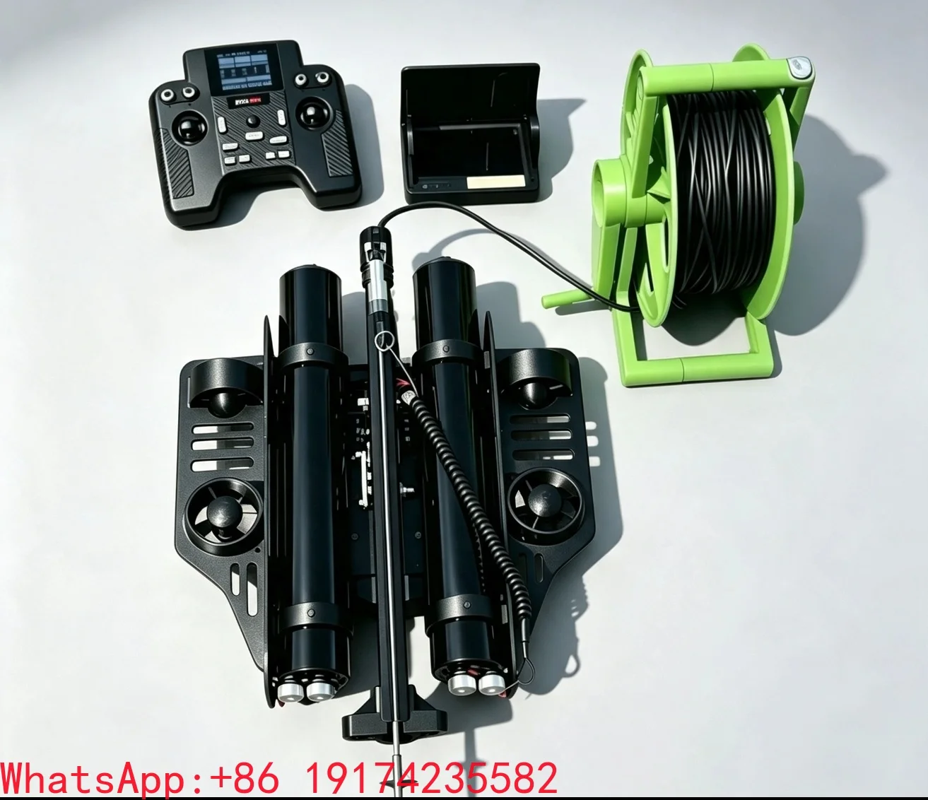 NEW HD 360°Rotatable Night Vision Underwater ROV  Camera IP68 Waterproof Fish Robot Spearfishing Underwater Video Fishing