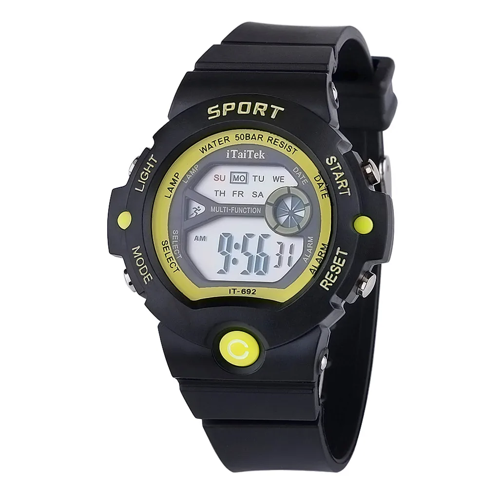 Children Sport Watch Multi Function Waterproof Luminous Fashion Electronic Watch