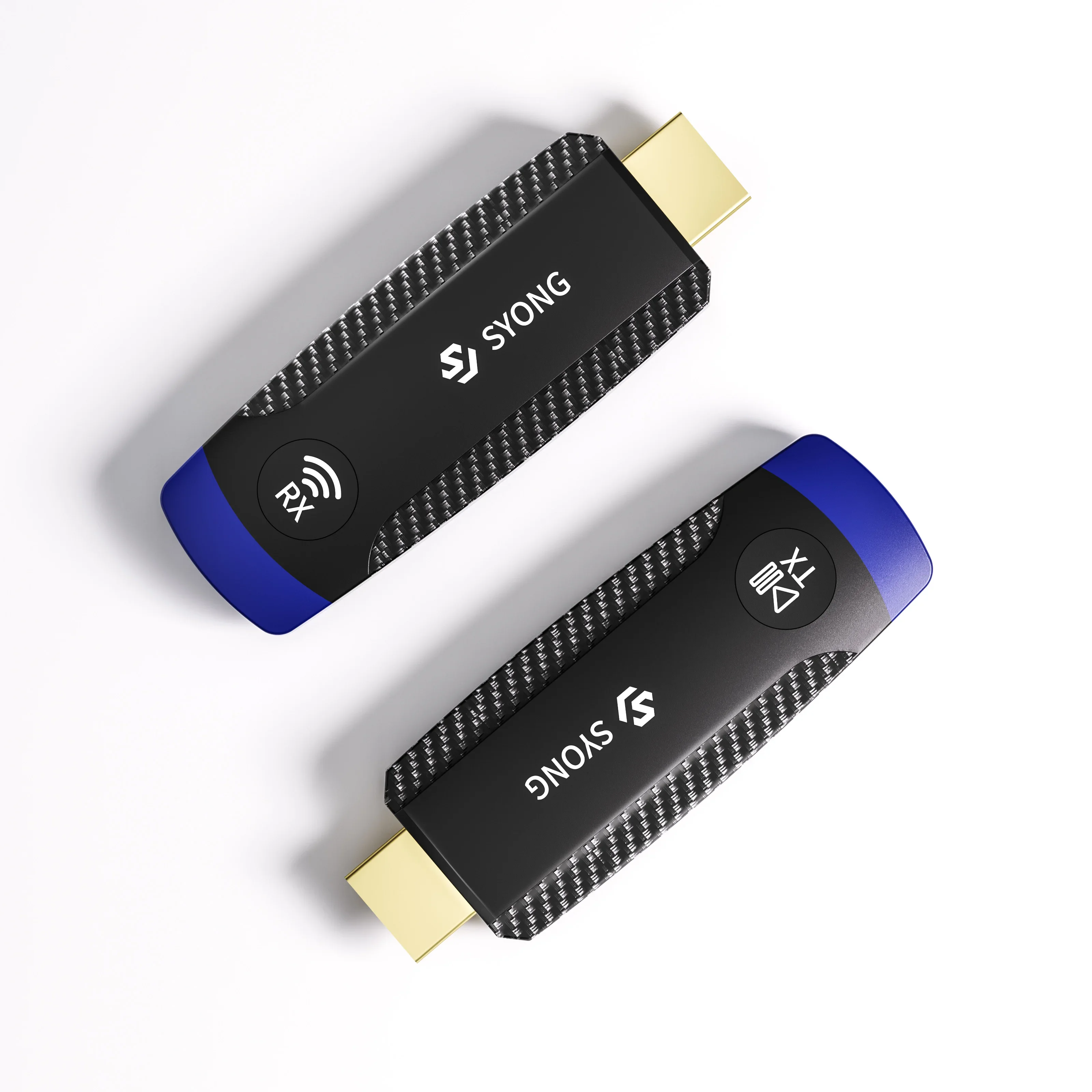 

In stockSYONG Portable 100M Full HD 1080P HDMI Wireless Video Transmitter Receiver Meeting Projector PassThrough Wall Display Fu