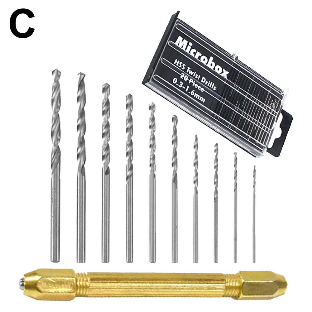 DIY Projects Hand Drill Set DIY Drill Set Aluminum Alloy Anti-slip Handle Engraving And Drilling For Peach Pits