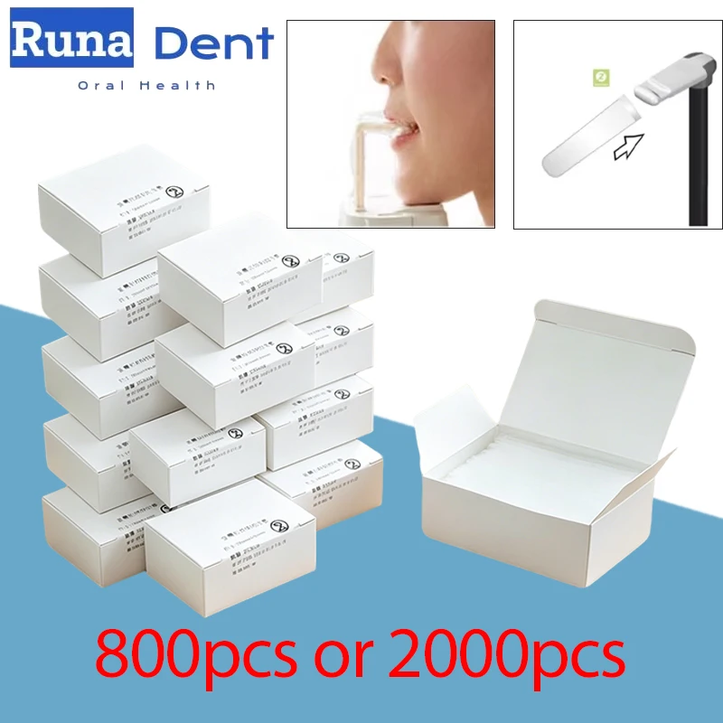 

2000pcs Disposable Dental Bite Block Sleeves X-Ray Film Protection Non-Slip Soft Rubber Cover for Panoramic Imaging