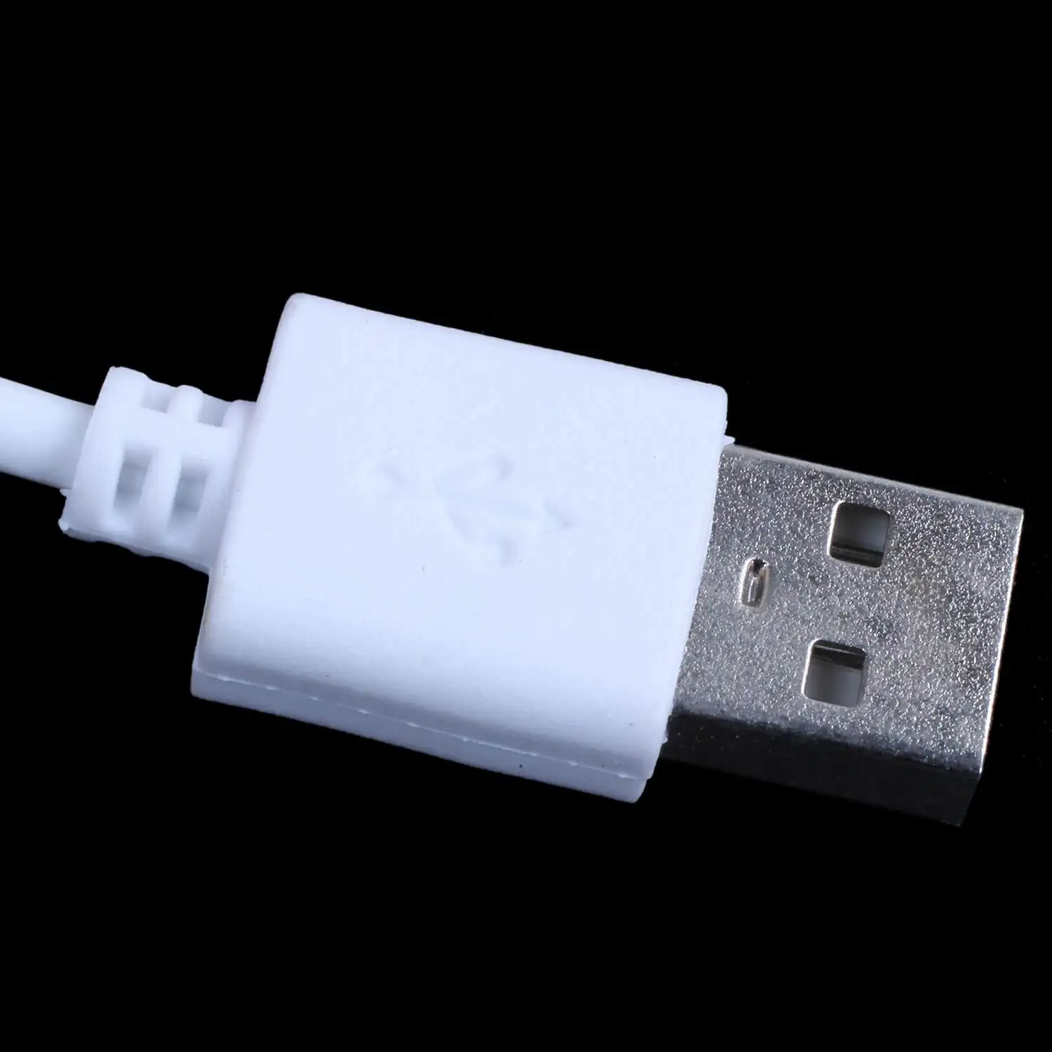 BABQ Cable de sincronización de datos USB blanco para cargador Apple iPod Shuffle 1.a y 2.a generación
