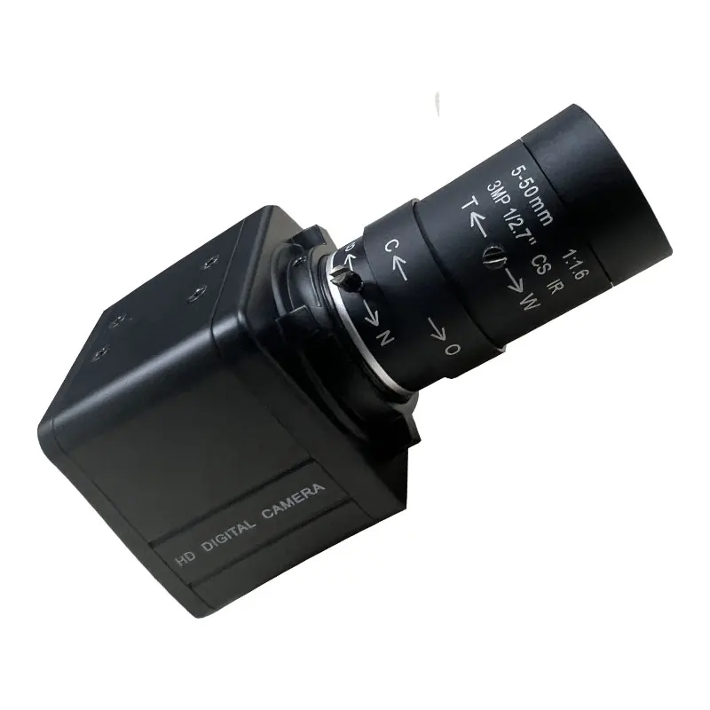 8MP USB Camera 4K Webcam 1080P Ultra HD 5-50mm 10x Zoom Usb Camera Free Driver Computer Camera Module Coms