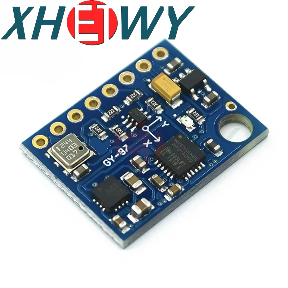 Módulo de Sensor GY-87 10DOF para Arduino Power, alta precisión, 3V-5V, MPU6050, HMC5883L, BMP180, GY87