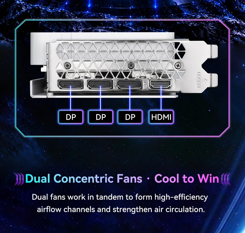 SOYO Gaming-Grafikkarten GeForce RTX 3070 8GB GDDR6 256 Bit GPU Videokarte RTX3070 – Detail 5