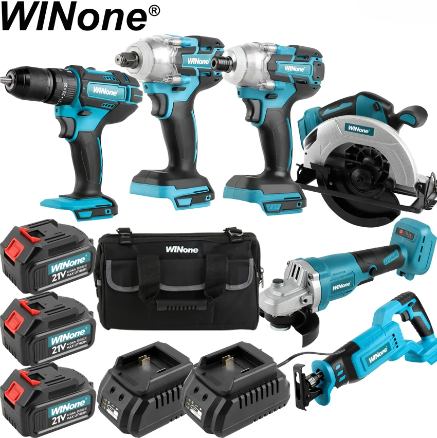 

21v 20v 18v High quality Wireless Battery screwdriver Rechargeable Cordless drill 18V Compact Lithium-Ion combo kit