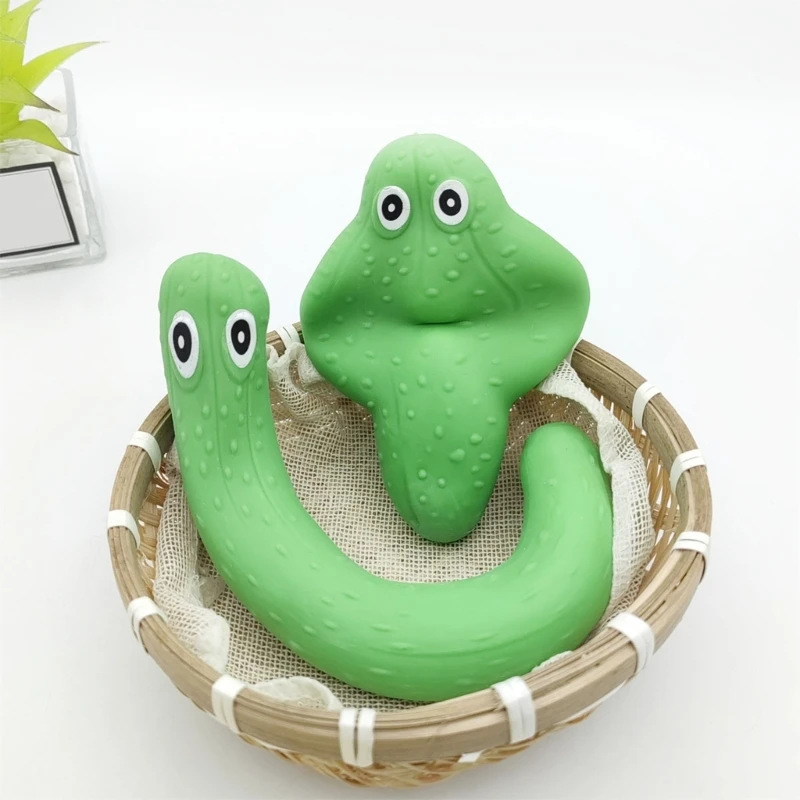 Đồ chơi cảm giác có thể đúc khuôn Veg Đồ chơi giảm căng thẳng Đồ chơi ép dưa chuột 15UB