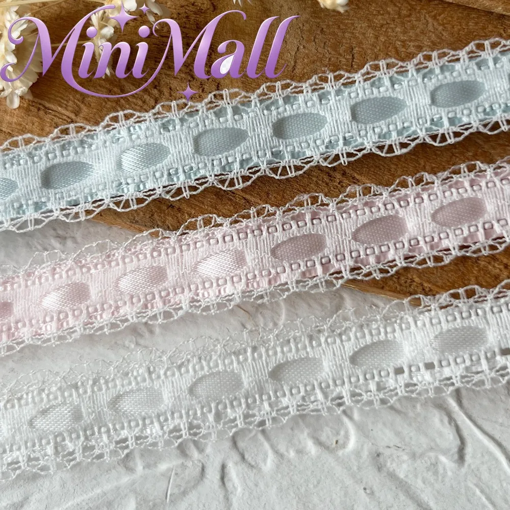 Ind High Grade Lace Ribbon DIY Decoration Tape Material Lace Trim Baby Clothes Garment Ribbon Headwear Webbing Accessories