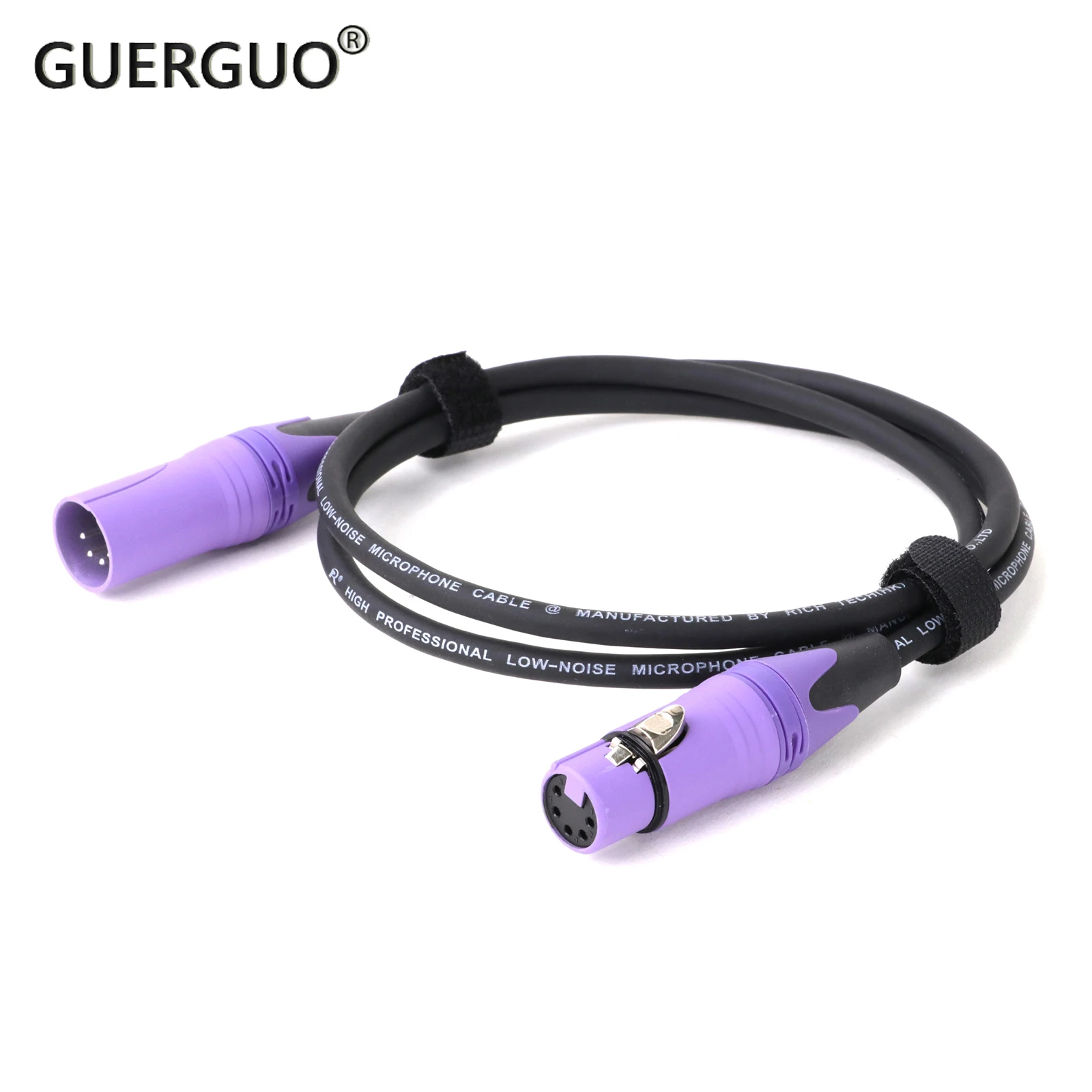 

0.3M-15M XLR 5Pin Male to 5PIN Female Audio Amplifier Mixing Console Audio Cable with Multicolor Connectors