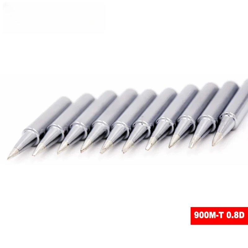 Punta de Soldador sin Plomo 900M-T para Estaciones de Soldadura y Retrabajo Hakko 933, 376, 907, 913, 951, 898D, 852D+, Atten, Quick, Lukey 852D