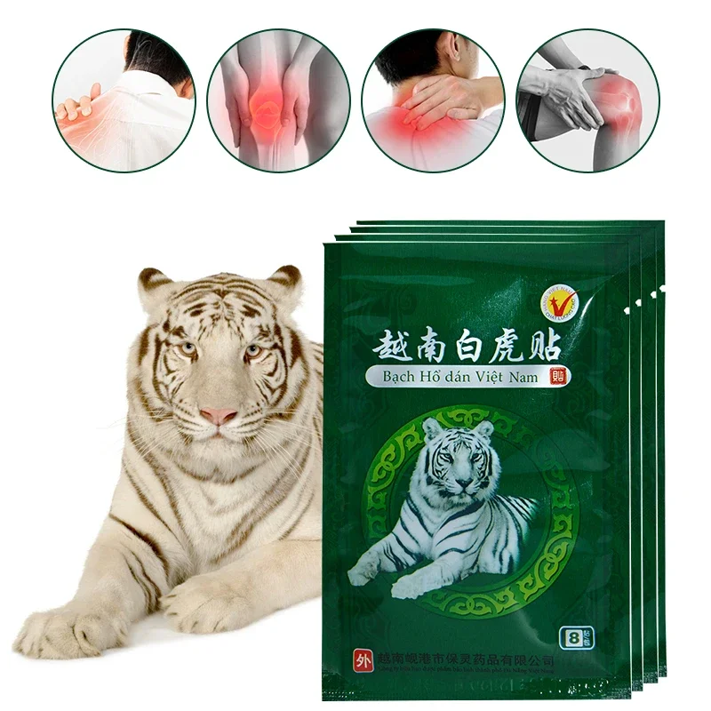 

80PCS Tiger Balm PainKiller Stickers Treat Rheumatoid Arthritis Cervical Lumbar Spine Injury Neck Muscel Pain Relief Patch