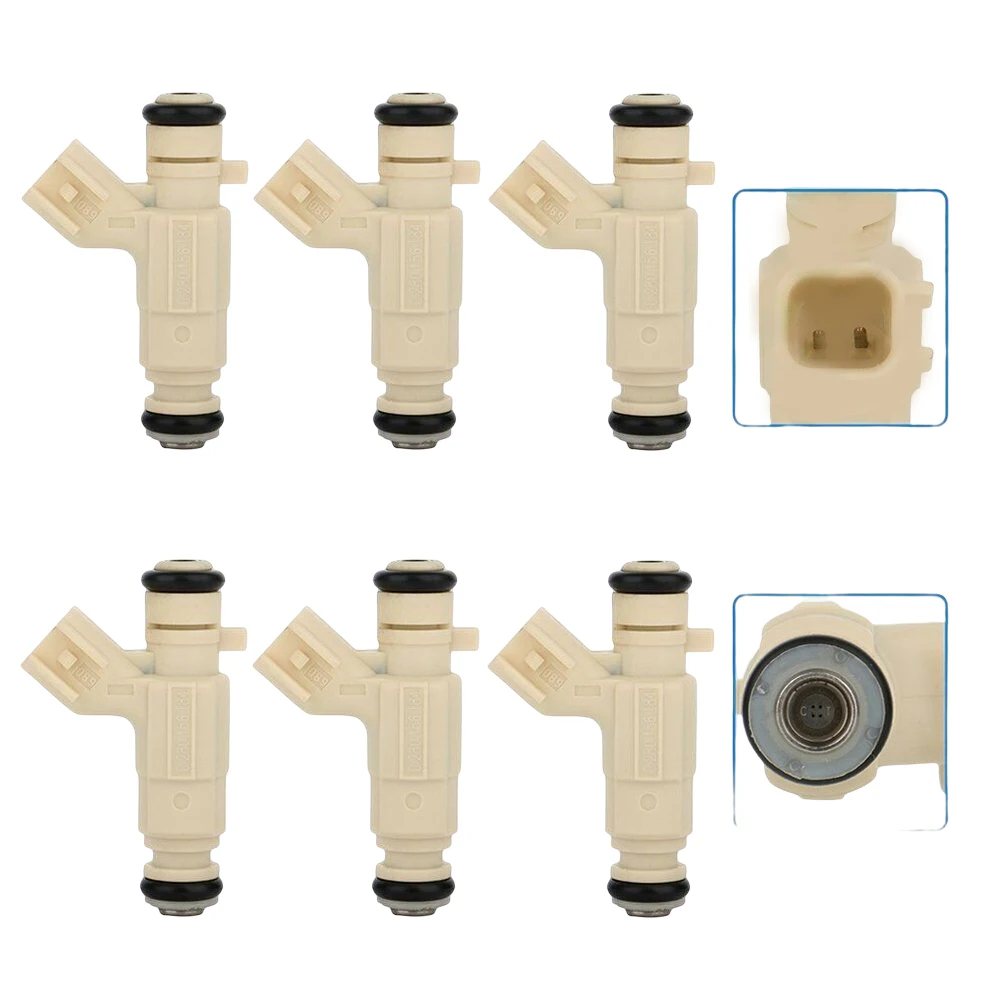 6Pcs Fuel Injectors… - image