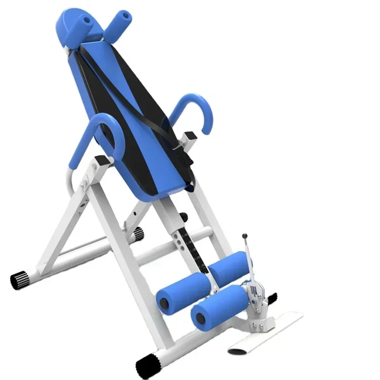 Máquina invertida pequena casa fitness equipamento de cabeça para baixo artefato de cabeça para baixo disco intervertebral alongamento de yoga cervical