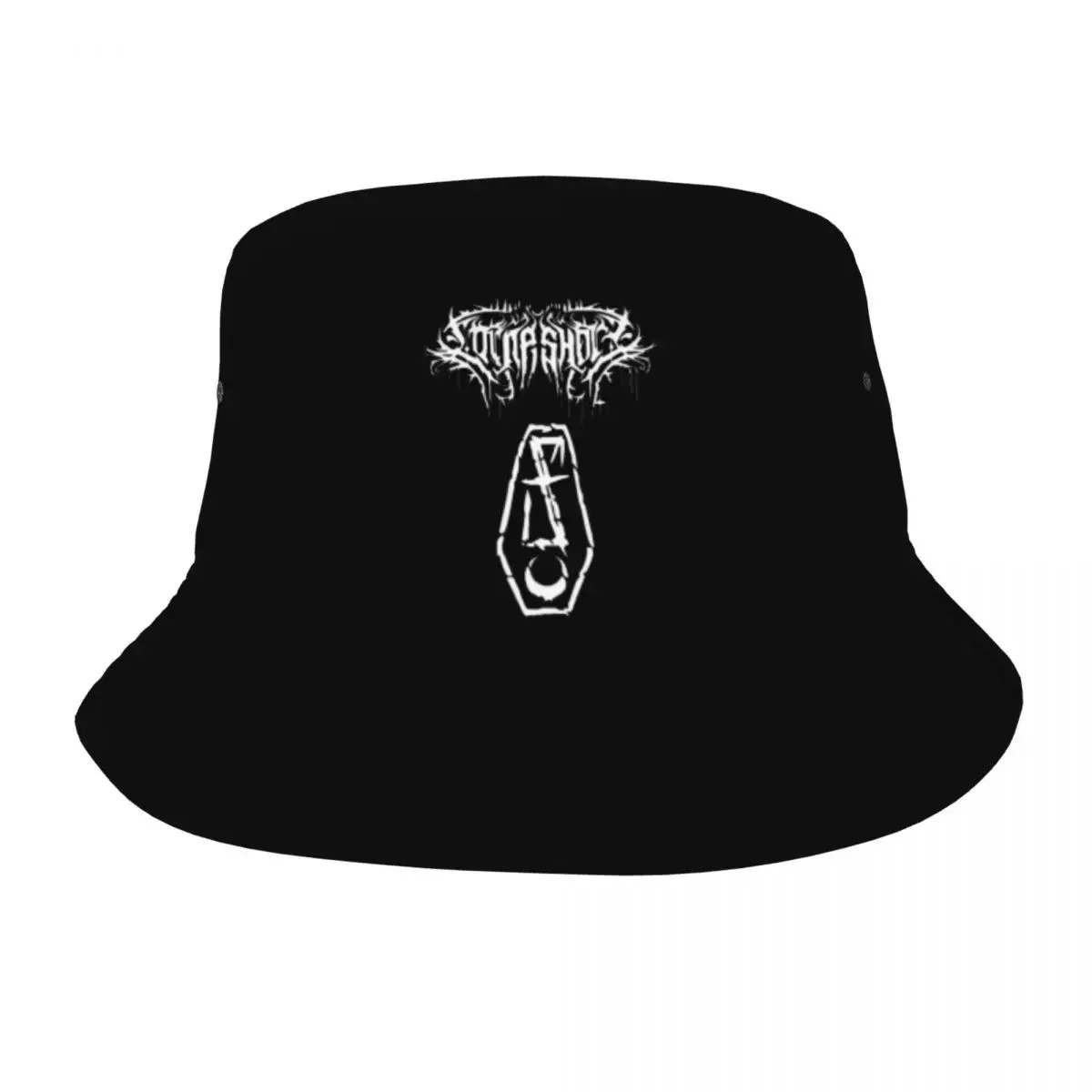 Unique Lorna Shore Deathcore Band Bucket Hat For Unisex Foldable Heavy Metal Bob Hat Summer Beach Vacation Getaway Headwear