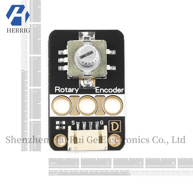 Sensor posisi rotary encoder YFROBOT EC11AB kompatibel dengan papan kontrol Arduino dengan lubang blok bangunan
