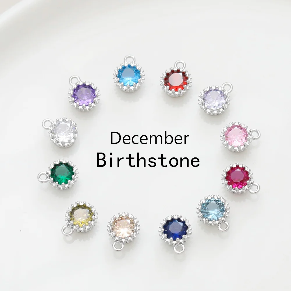 

Cordial Design 50Pcs 7*9MM Jewelry Findings/DIY Birthstone Charms/Hand Made/Genuine Gold Plating/Necklace Bracelets Part #195034