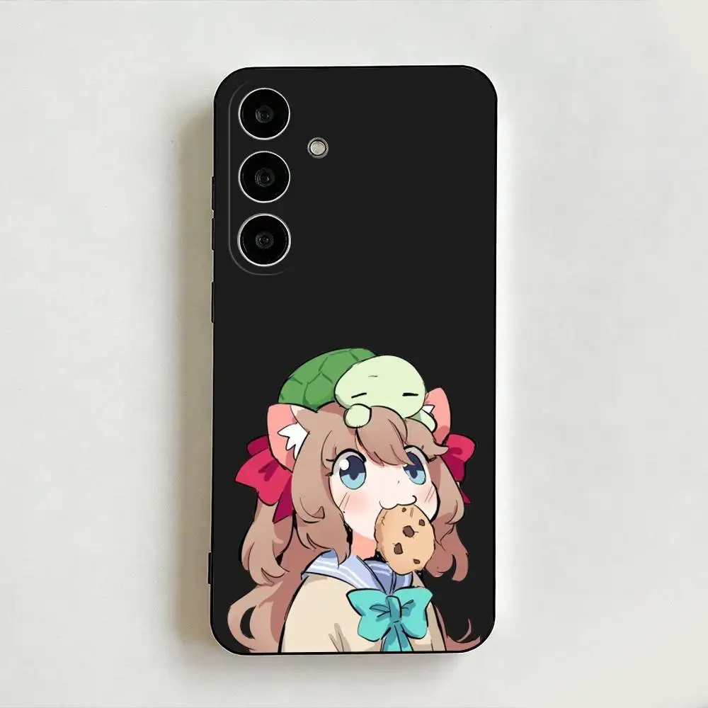 Neuro Sama Cute   Black Shell Phone Case For Samsung Galaxy A73,A72,A71,A70,A53,A52,Cover Others Soft