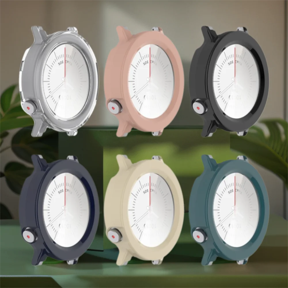 حافظة حماية من الزجاج المقسى PC + حماية كاملة واقي شاشة ممتص للصدمات غطاء مضاد للخدش لساعة CMF 3 Pro